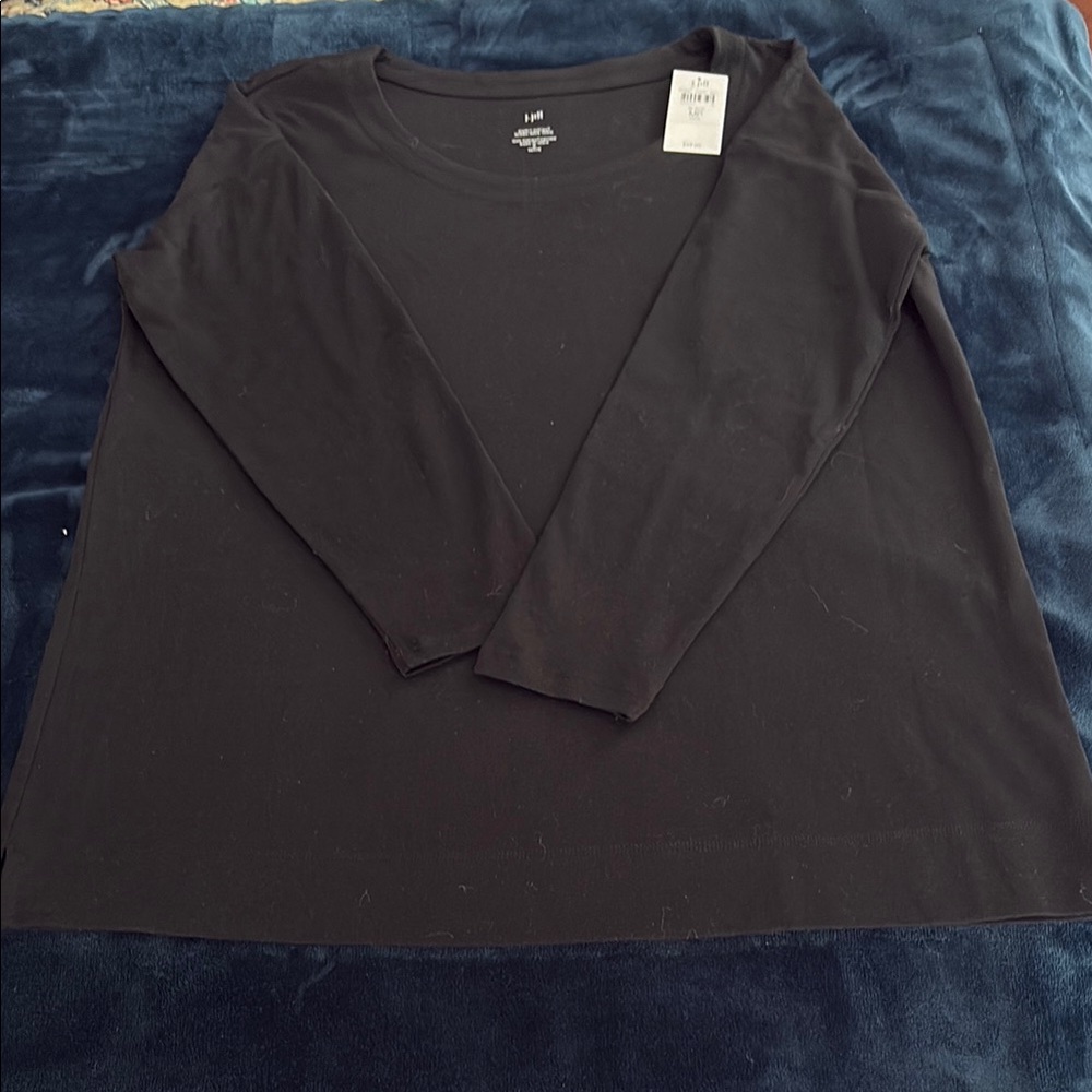 J.JILL Long Sleeve Supima Top